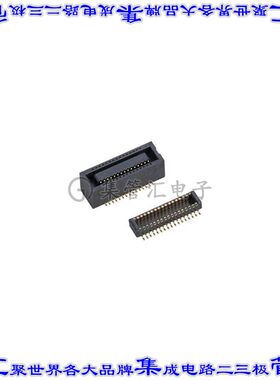 10142886-030A2EHLF 板对板连接器30POS接头外罩触点2排0.4mm表贴