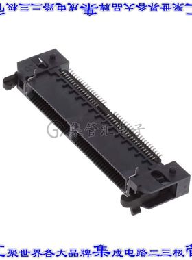 HSEC8-140-01-L-RA-BL 卡边缘连接器80POS母头2排0.8mm黑色镀金