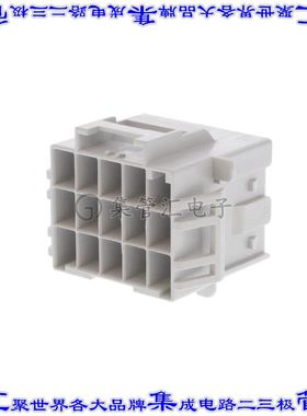 5-1971875-7 矩形连接器外壳15POS插座3排6mm公形引脚灰色面板安