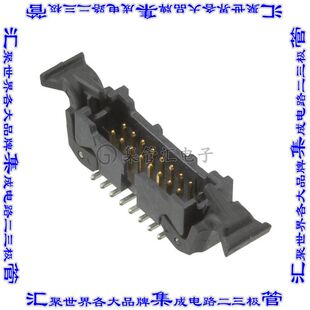 45216 针座连接器16POS接头2排1.27mm公形插针表贴SMD镀金 220230