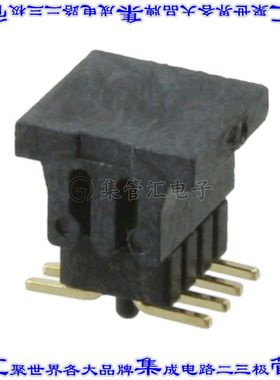 M40-3200445R 针座连接器8POS接头2排1mm公形插针表贴SMD镀金