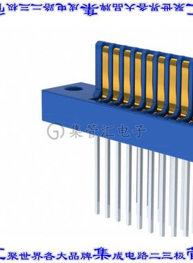 EBC15MMMD 卡边缘连接器30POS公头2排2.54mm蓝色镀金