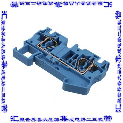 3031490 端子块连接器2POS馈通式8.2mm蓝色8-24AWG