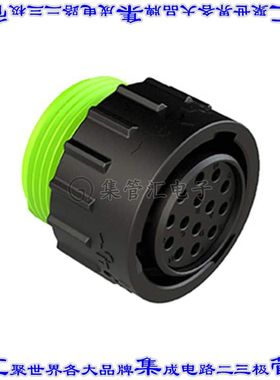 AHDP06-18-14SN-WTA 圆形连接器14POS插头外壳用于母插口黑色自由