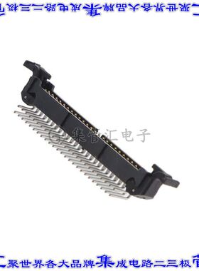45250-520200 针座连接器50POS接头2排1.27mm公形插针通孔直角镀