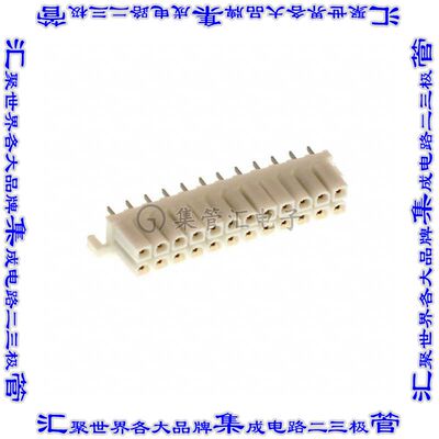 15247243 0015247243针座连接器24POS插座2排4.2mm母形插口通孔直