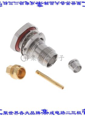 R143321700 同轴连接器TNC插孔母形插口焊接50欧姆面板安装