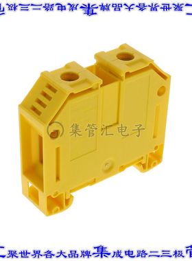 17370.8 端子块连接器2POS馈通式16.0mm黄色2-12AWG