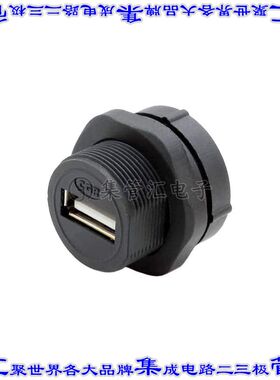 34000000-03 连接器USB-A插头4POS USB 2.0通孔