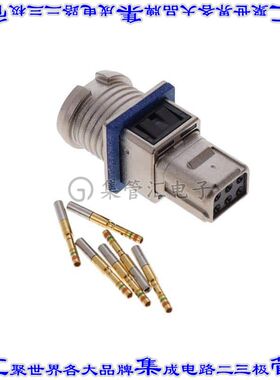 D369-MB66-NS1 矩形连接器外壳6POS插座2排2.54mm母形插口面板安