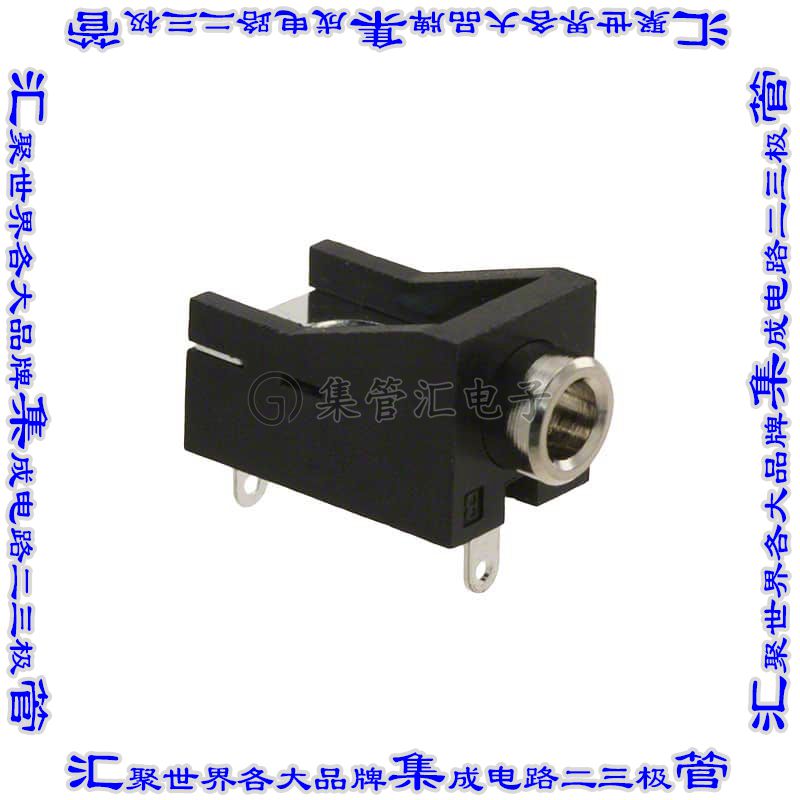 MJ-3536N 接插件连接器CONN JACK MONO 3.5MM R/A