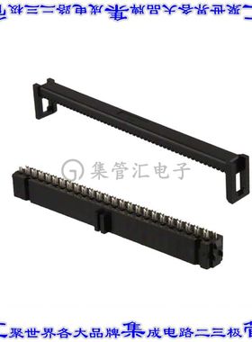 D89150-0131HK 矩形连接器50POS插座2排2.54mm母插口灰色IDC镀金