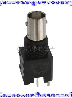 5227222-6 同轴连接器BNC插孔母形插口焊接50欧姆面板安装通孔