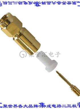 132296 同轴连接器SMA插头公引脚焊接50欧姆自由悬挂