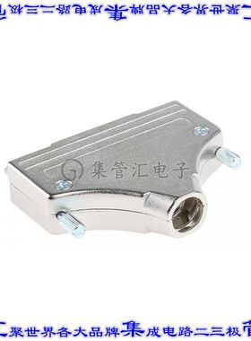 MHDM37-K 连接器37POS后壳180度屏蔽银