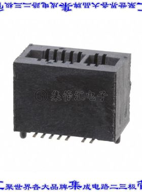 MEC1-108-02-F-D-A 卡边缘连接器16POS母头2排1mm黑色镀金