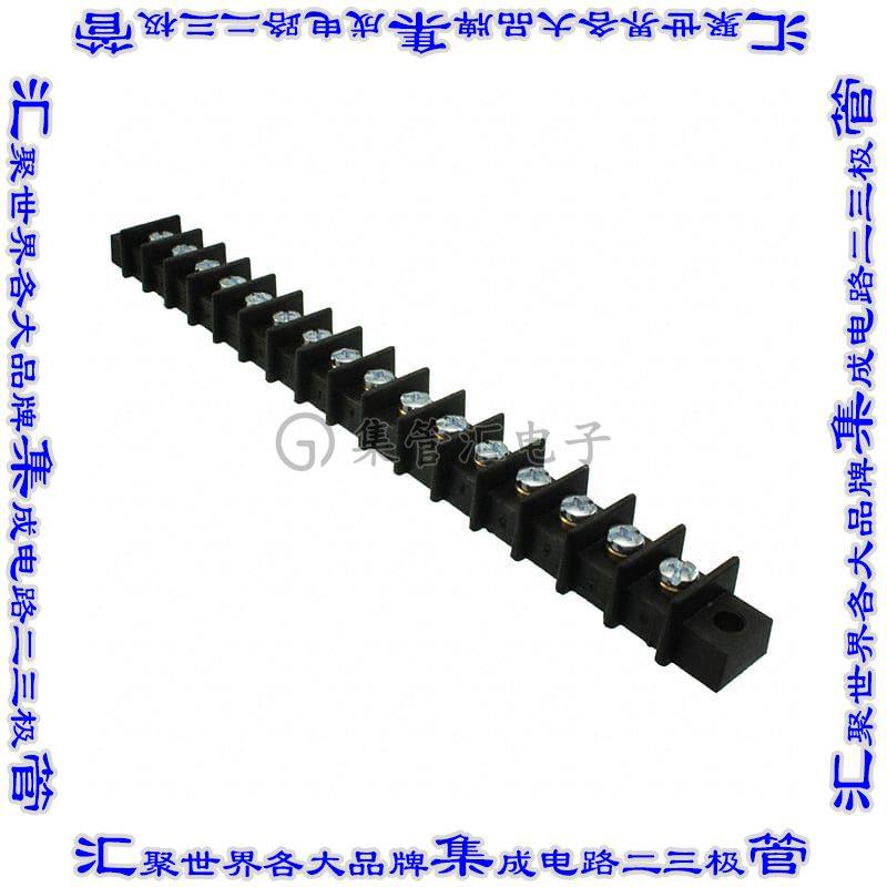 GBSX-16 端子块连接器16电路隔板接线座11.12mm螺钉