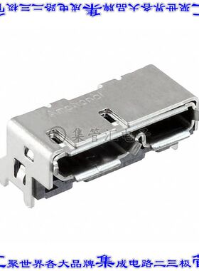 GSB443T33HR 连接器USB-微B型插座10POS USB 3.0表面贴装直角通孔