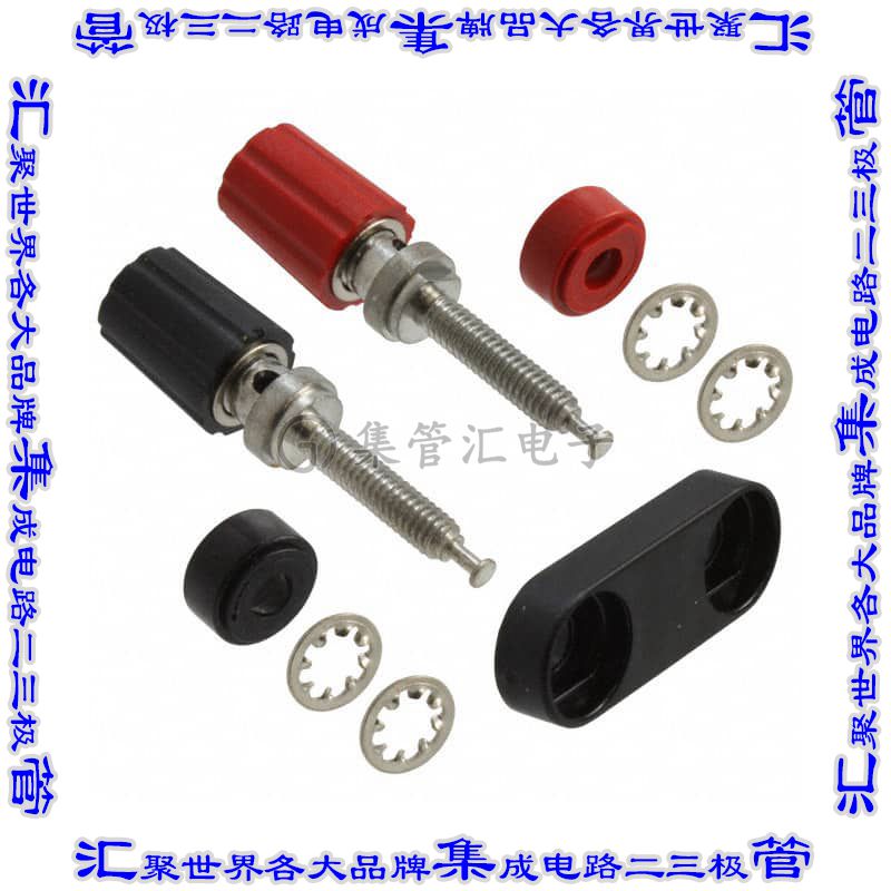 2440-0 接插件连接器CONN BIND POST DUAL MINI BLK/RED