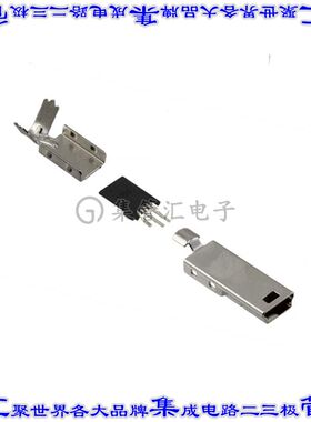 1734205-1 连接器USB-miniB插头5POS USB 2.0自由悬挂
