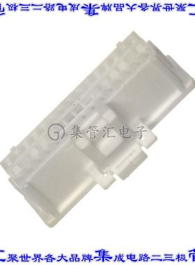 5011893010 矩形连接器外壳30POS插座2排1mm母形插口白色自由悬挂