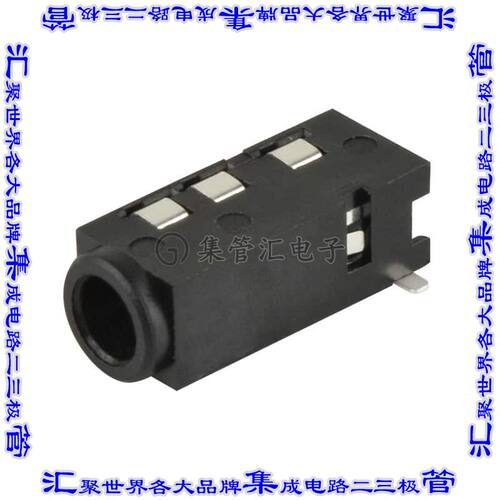 SJ2-3574A-SMT-TR 接插件连接器AUDIO JACK, 3.5 MM, RT, 4 CONDU