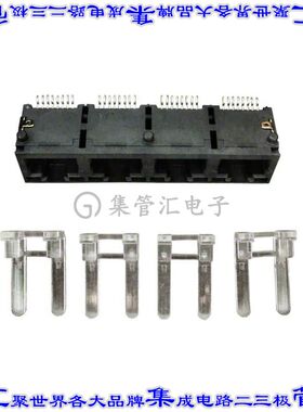 RJSSE-5081-04 接插件连接器CONN MOD JACK 8P8C R/A UNSHLD