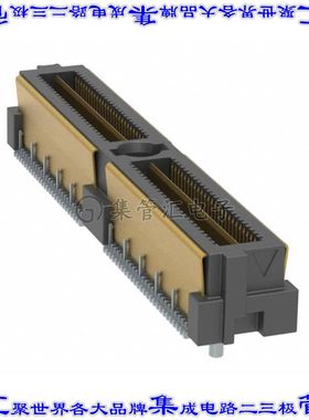 QMSS-052-06.75-H-D-A-GP 板对板连接器104POS接头外罩触点2排0.6