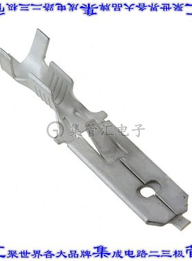 280081-2 快速连接器端子公头6.35mm压接13-18AWG