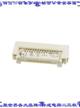 1-1775333-4 连接器14POS FFC/FPC 0.5mm触点底部表面贴装直角