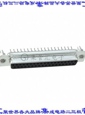 L77SDCH37SOL2RM5 连接器37POS插座母插口2排D-Sub通孔