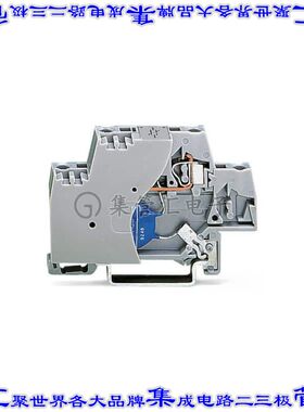 280-502/281-582 端子块连接器2POS馈通式10.0mm灰色14-28AWG