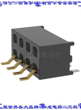 MMS-104-02-F-DH 针座连接器8POS插座2排2mm母形插口表贴SMD镀金