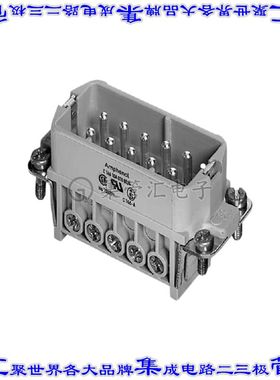 C14610A0101024 连接器10+接地插件公头螺钉