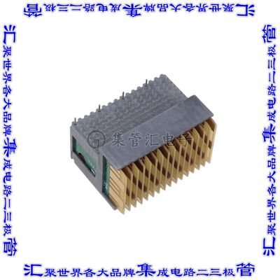 RVPX-PE16DM1 背板连接器112POS插头公型片状插脚7排1.8mm通孔直