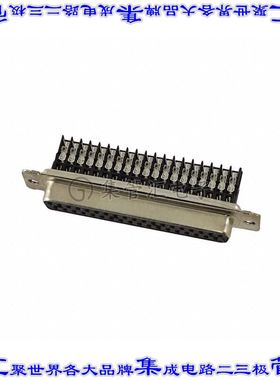1-747562-0 连接器37POS插座母插口2排D-Sub自由悬挂