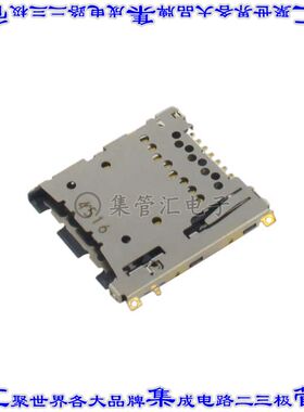 ST12S010VBAR1800 接插件连接器PUSH-PUSH TYPE MICROSD MEMORY C