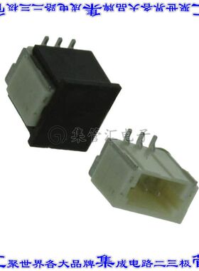 1734595-3 针座连接器3POS接头1mm公形插针表贴SMD锡