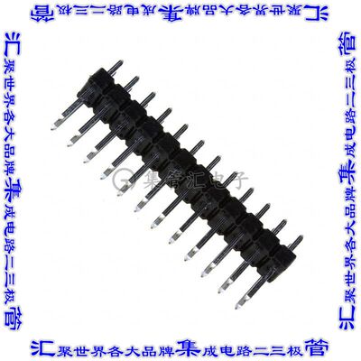 67997-424HLF 针座连接器24POS接头2排2.54mm公形插针通孔直针锡