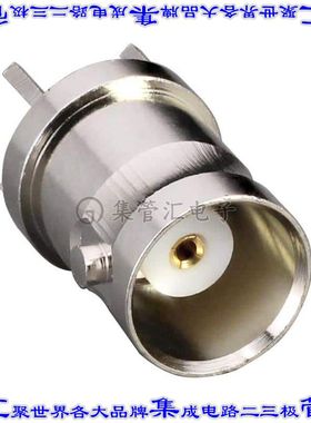 CONBNC001 同轴连接器BNC插孔母形插口焊接50欧姆通孔