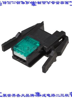 37303-2124-0P0 FL 100 矩形连接器3POS插座2mm母插口黑色IDC镀金