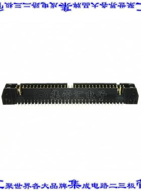 1-102153-2 针座连接器64POS接头2排2.54mm公形插针通孔直针镀金