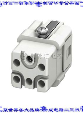 1406537 连接器5+接地无触头嵌件母头压接