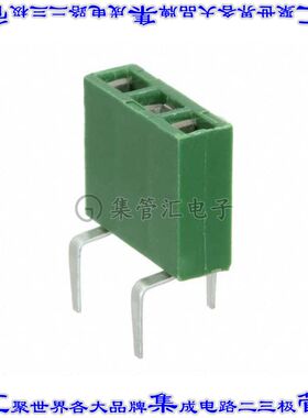 829265-3 针座连接器3POS插座2.54mm母形插口通孔直针镀金
