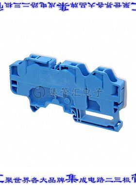 1SNK710067R0000 端子块连接器3POS馈通式12.0mm蓝色灰色6-20AWG