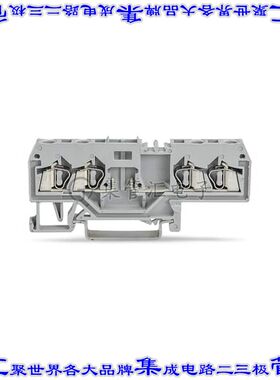 280-686 端子块连接器4POS隔离5.0mm灰色12-28AWG