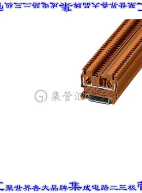 1176299 端子块连接器2POS馈通式5.2mm棕色12-26AWG