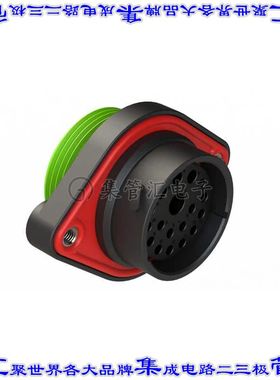 AHDP02-24-18SN-WTA 圆形连接器18POS插座外壳用于母插口黑色面板