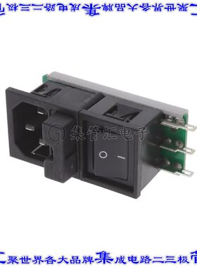 6424.0151.10 电源接入连接器3POS插座公插片模块IEC320-C14面板