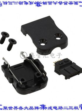 ST40-10S-CVR(30) 矩形连接器10POS插头0.5mm公引脚黑色焊接镀金